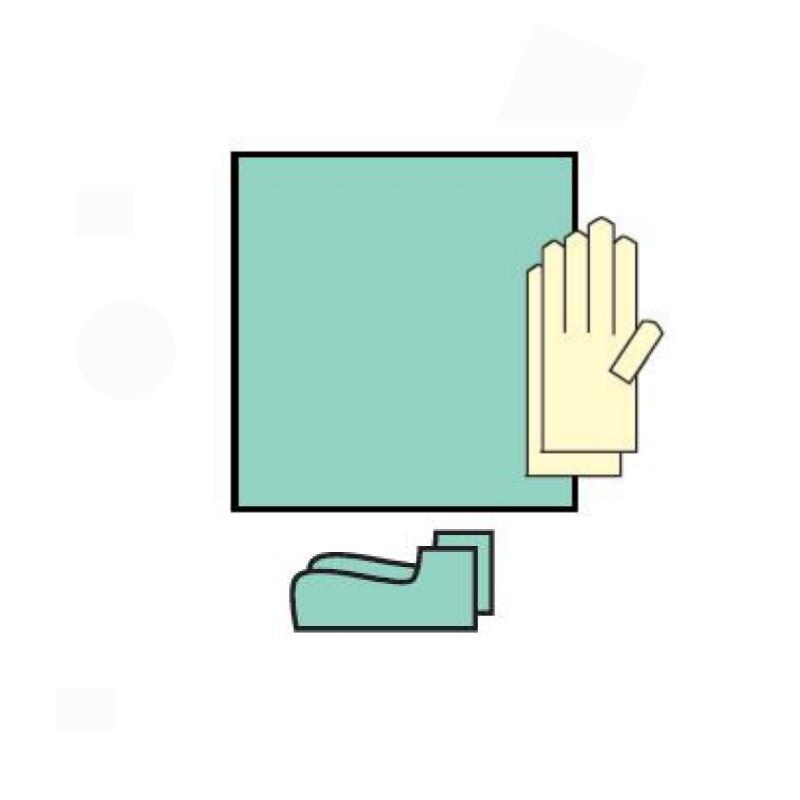 Комплект для гінекологічних оглядів, стерильний, одноразового використання,ТМ «АХІЛЛ»